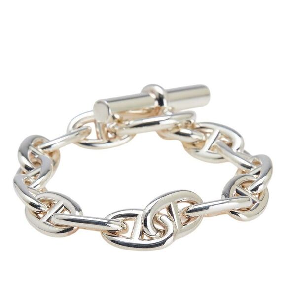 Hermes Chaine d'Ancre PM SV925 Bracelet Size 14 - Picture 1 of 6